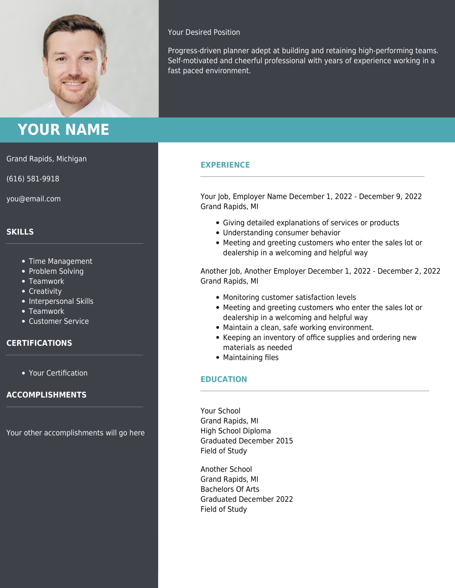 Custom Resume